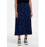 Sugarhill Brighton DUSKA SKIRT Blue Leopard