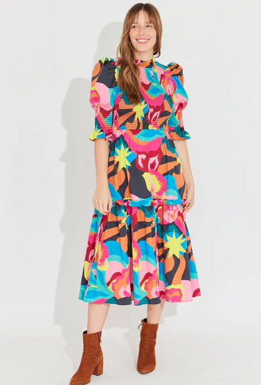 Alden Adair Noelle Dress Sunbeam