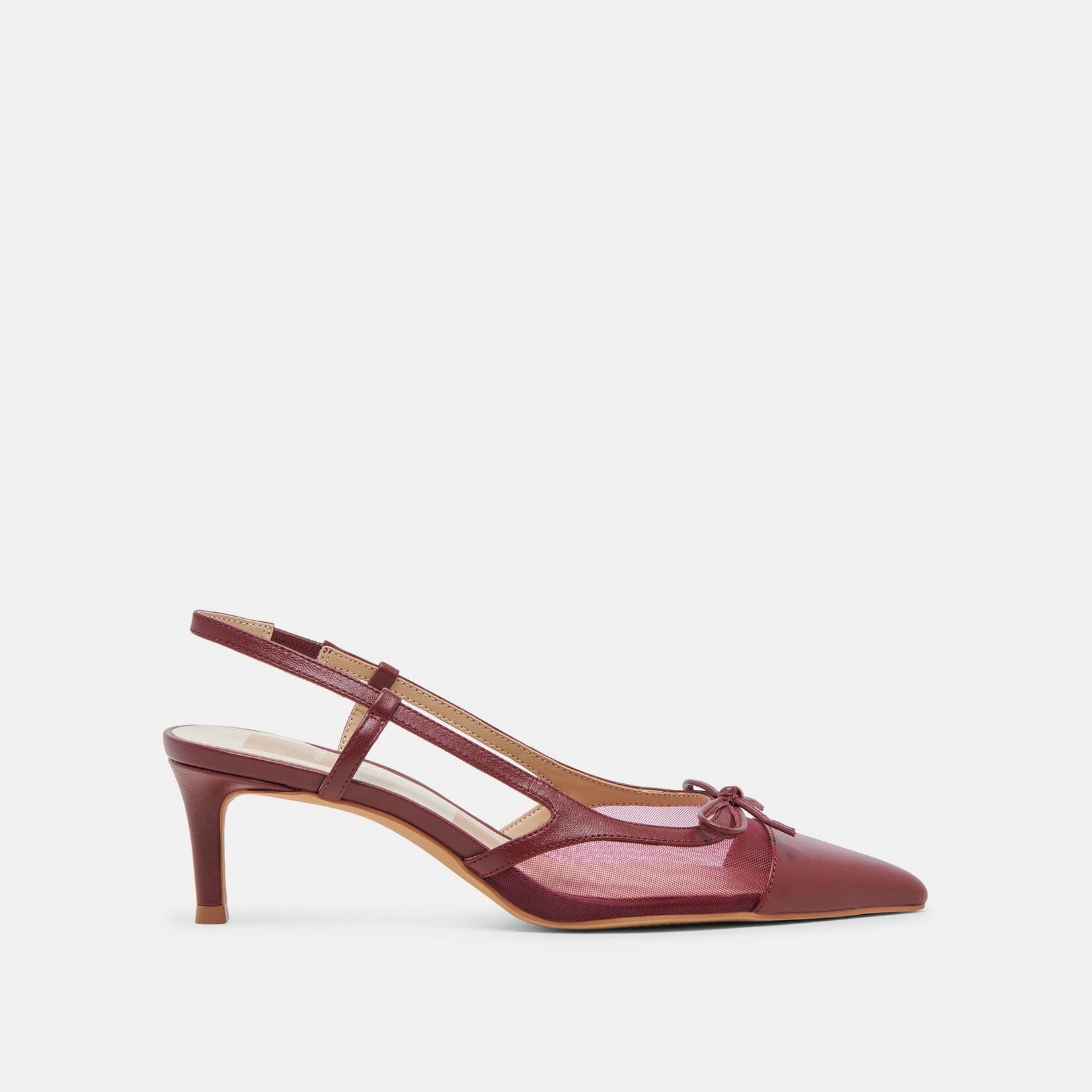 Dolce Vita Kandi Maroon Kitten Heel