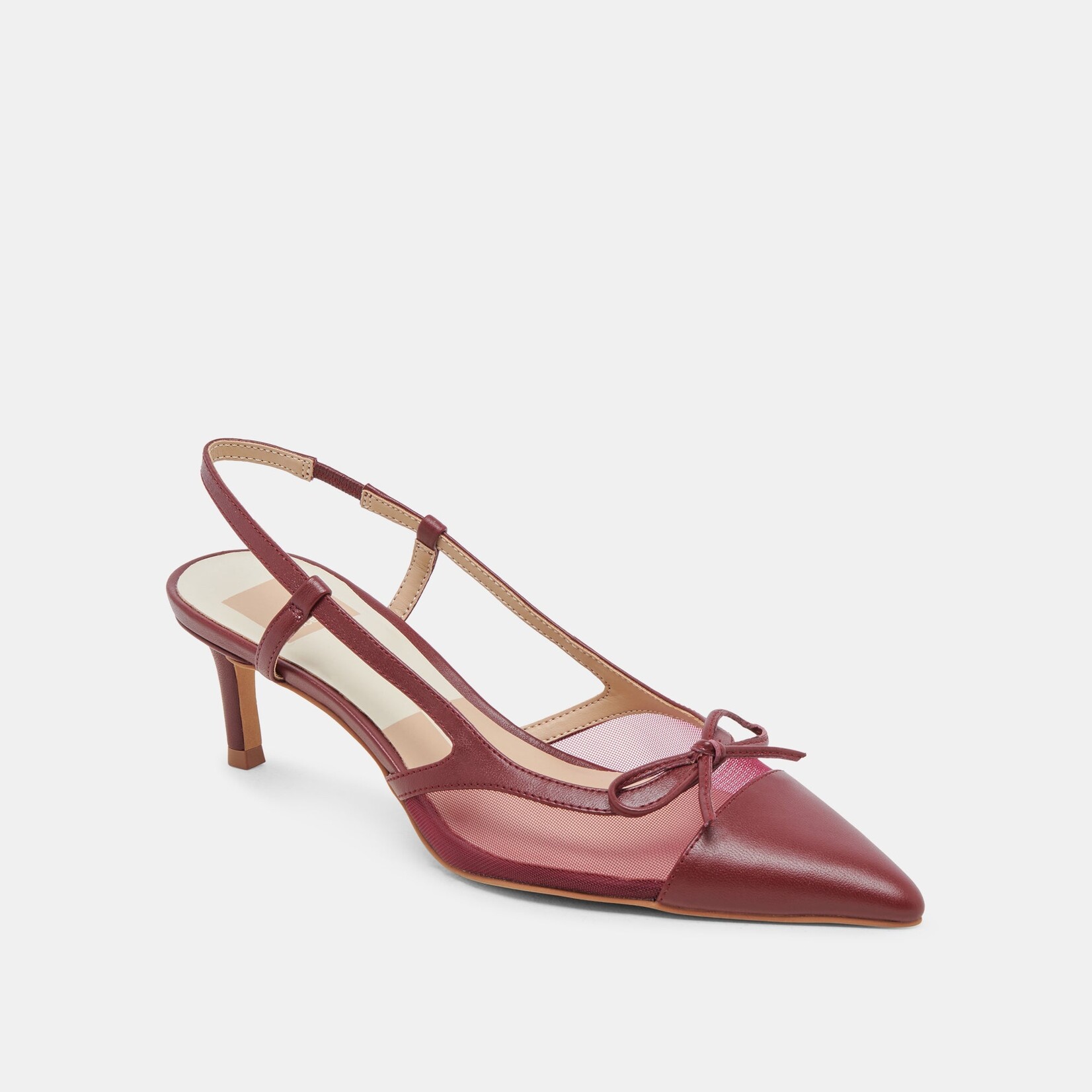 Dolce Vita Kandi Maroon Kitten Heel