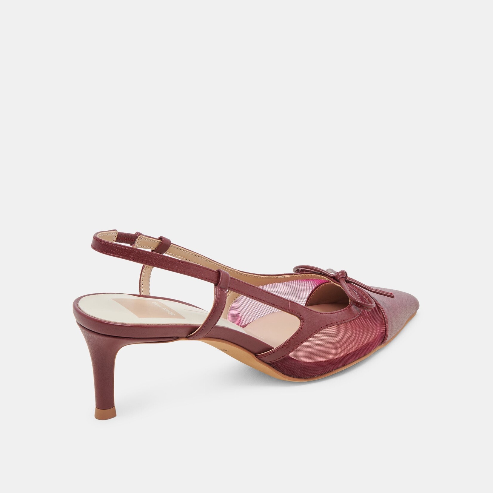 Dolce Vita Kandi Maroon Kitten Heel