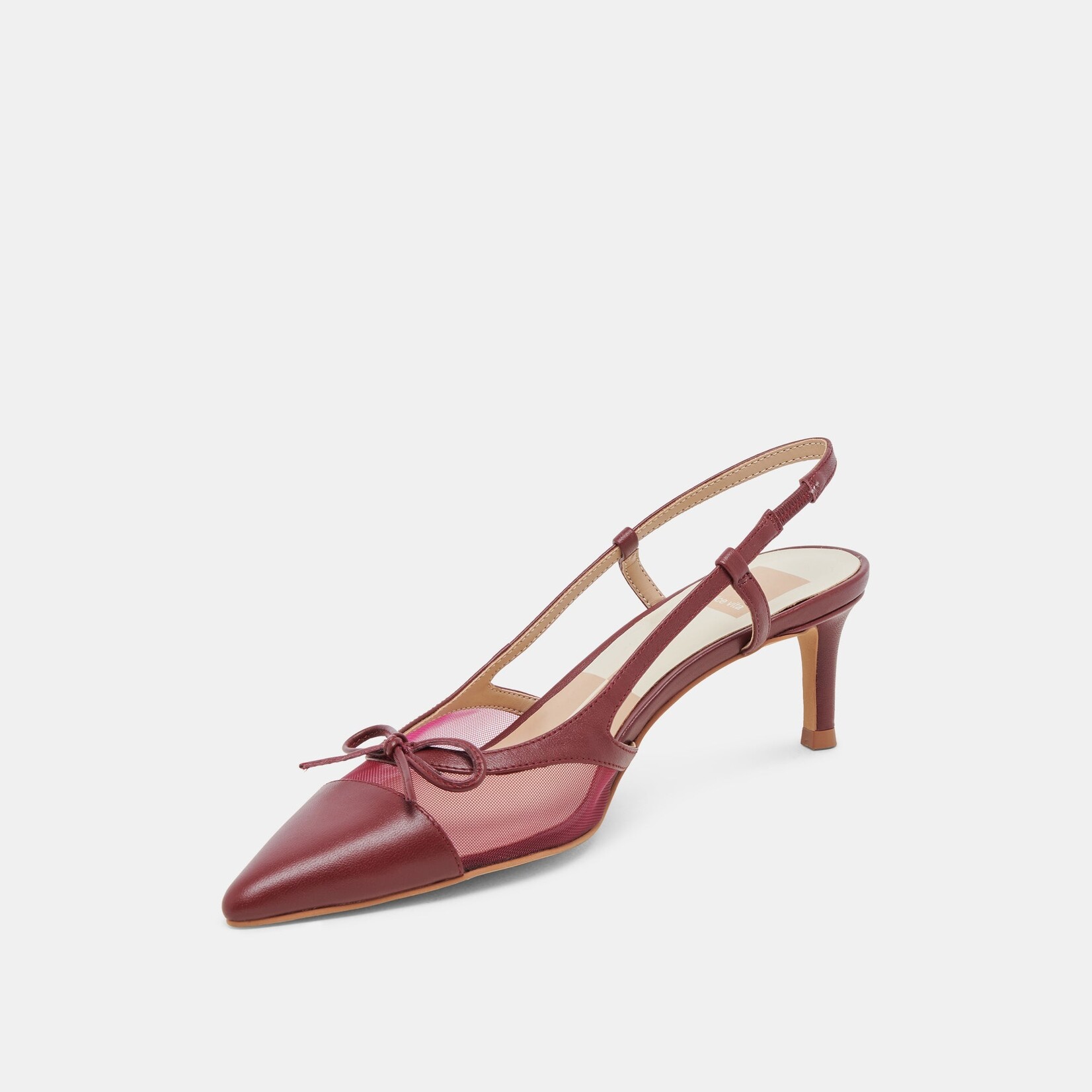 Dolce Vita Kandi Maroon Kitten Heel
