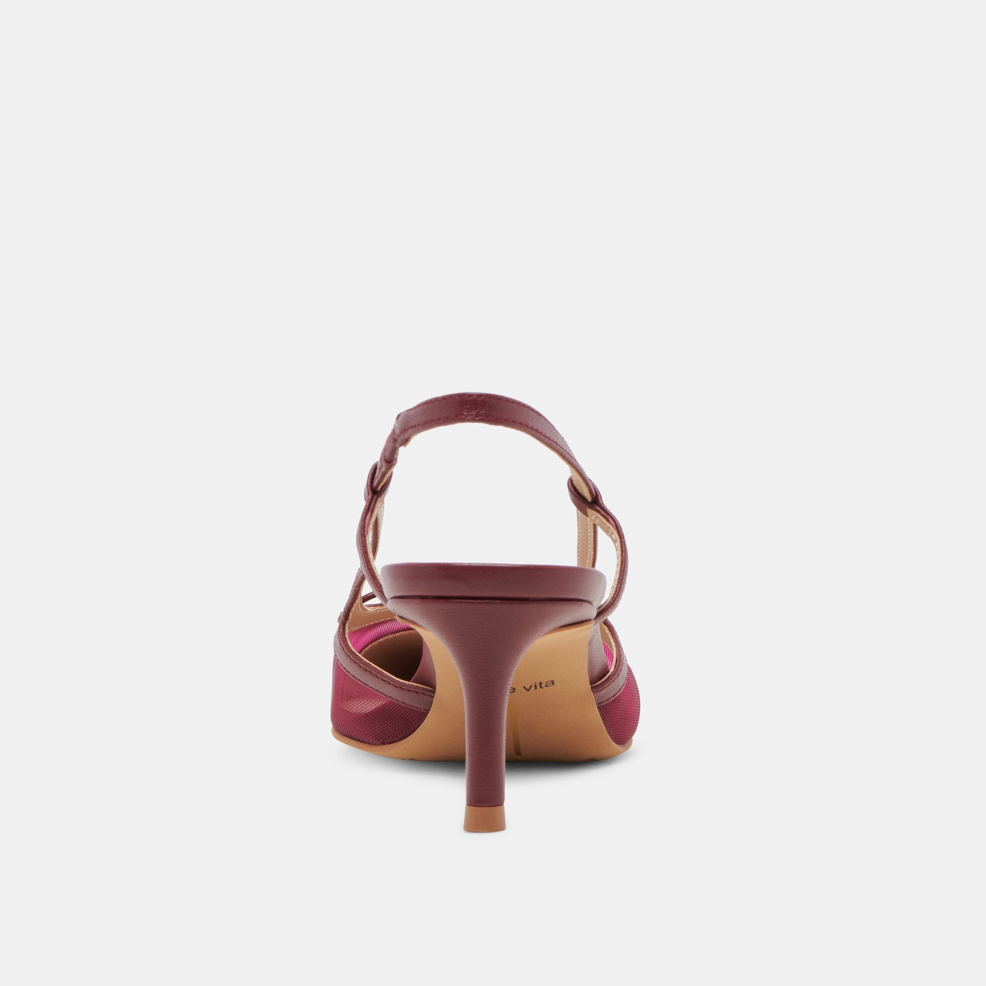 Dolce Vita Kandi Maroon Kitten Heel