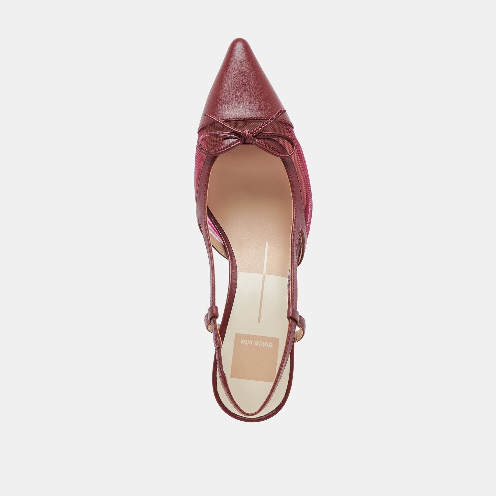 Dolce Vita Kandi Maroon Kitten Heel