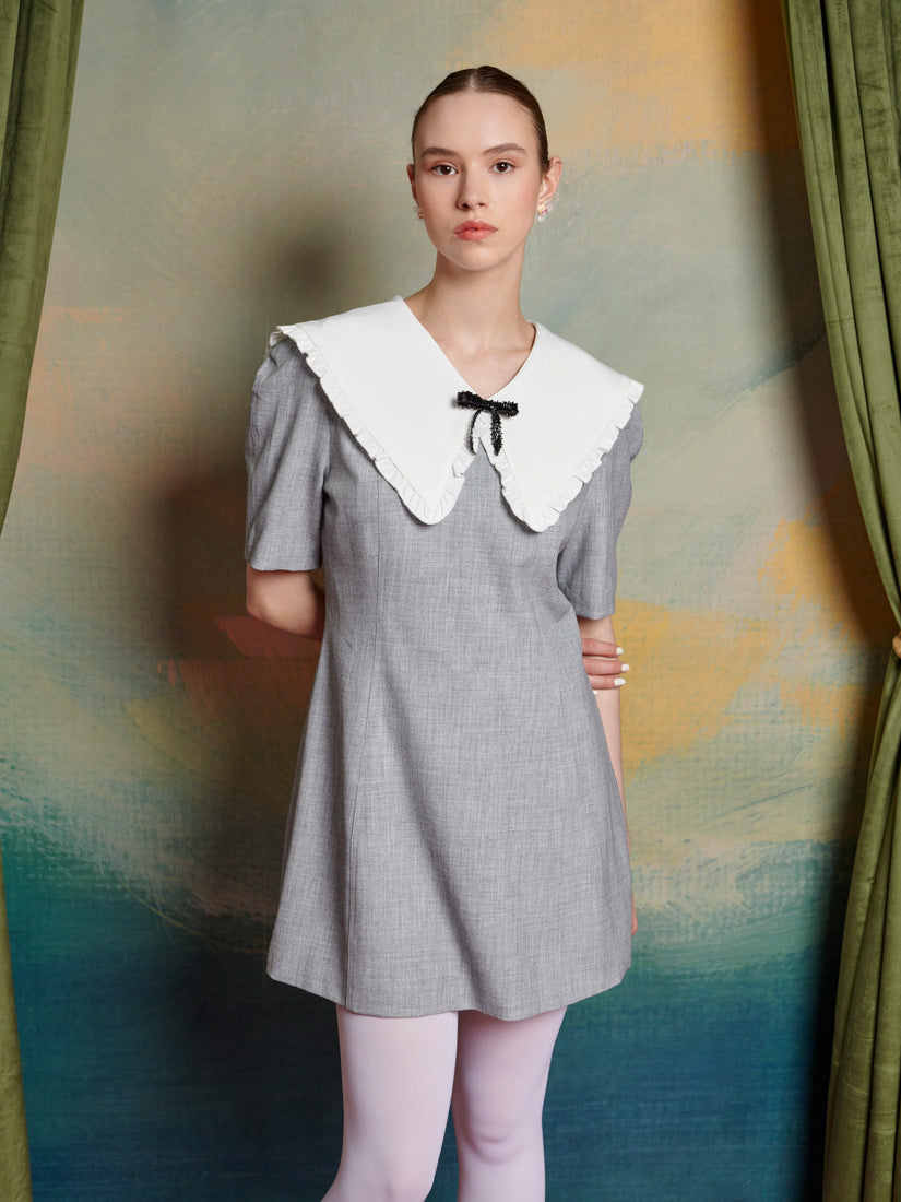 Sister Jane Heron Bow Mini Dress