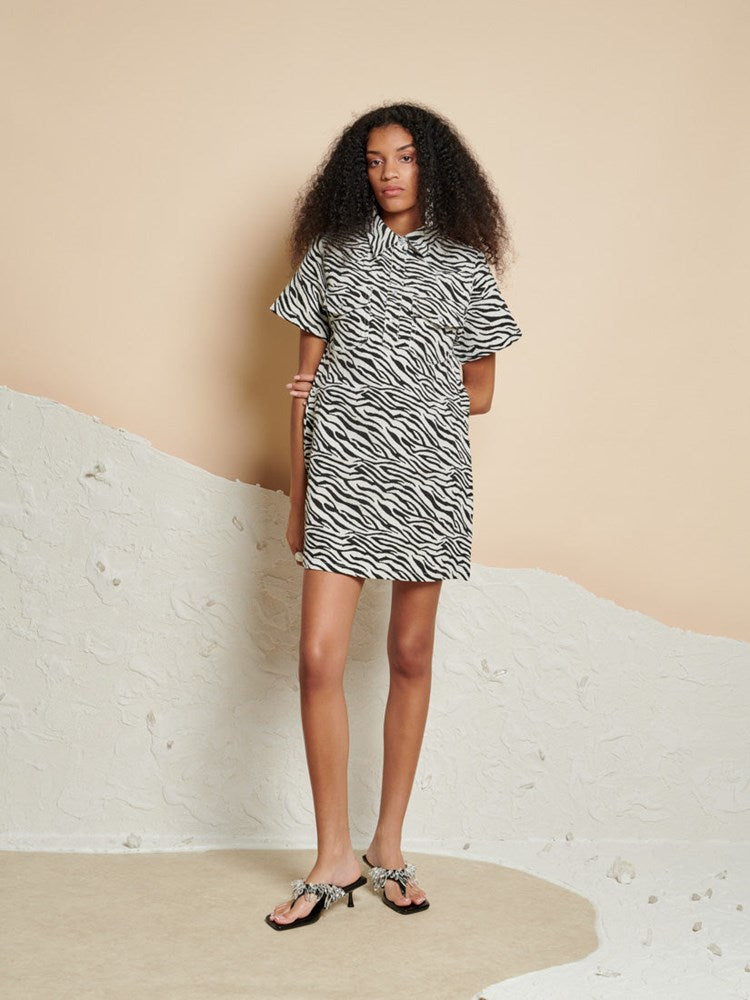 Sister Jane Zia Zebra Mini Dress