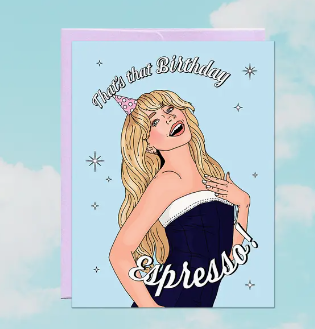 Party Mountain Paper Co Birthday Espresso! | Birthday Card