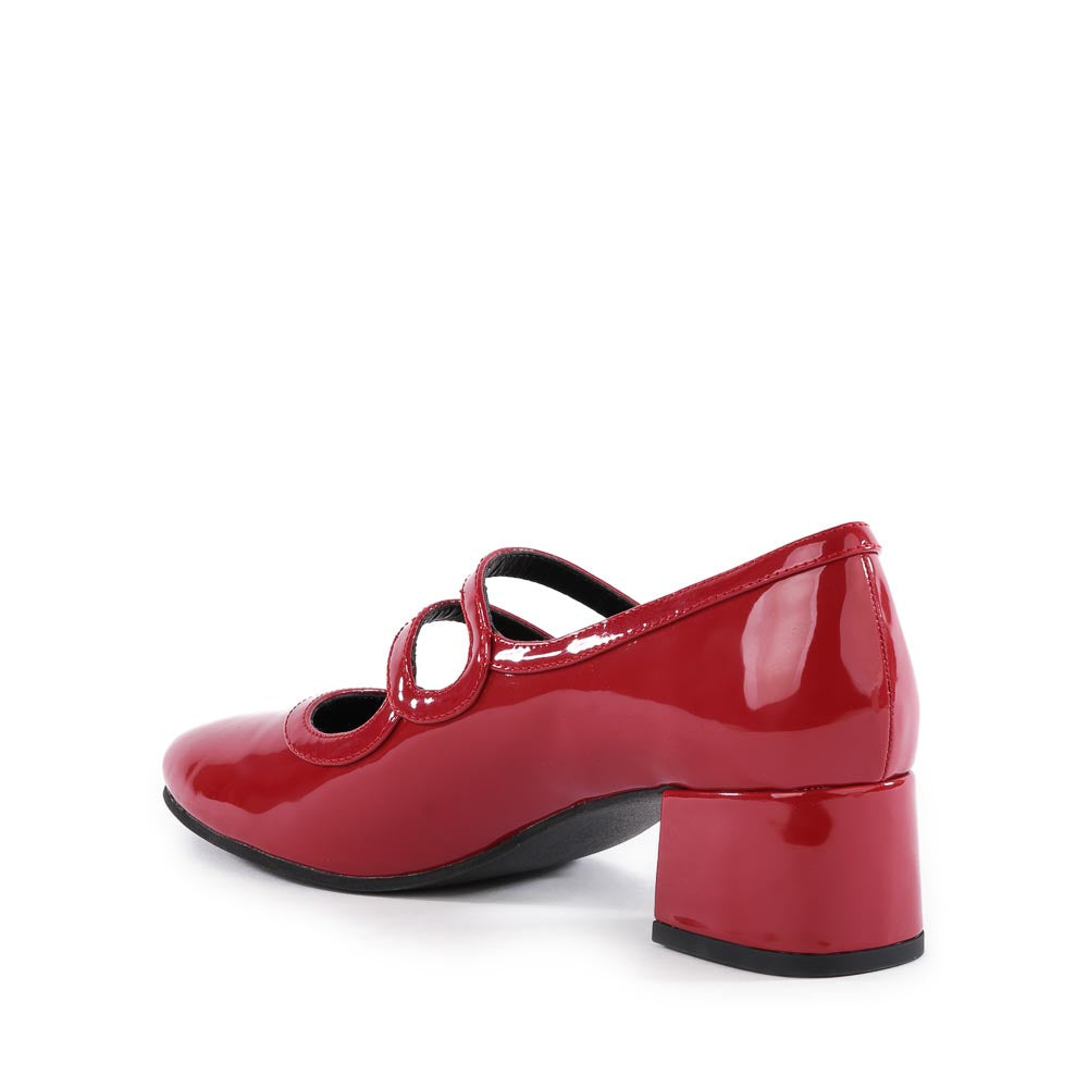 Seychelles Gatsby Red Patent