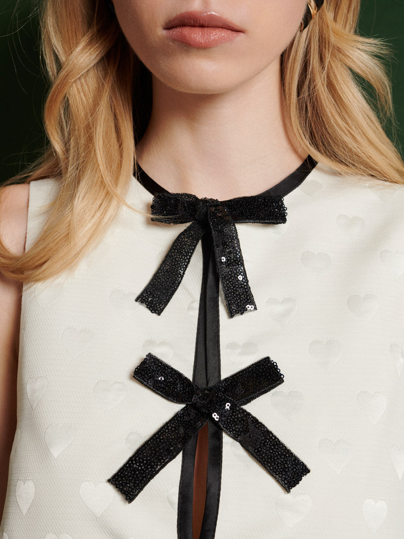 Sister Jane Tamara Bow Mini Dress