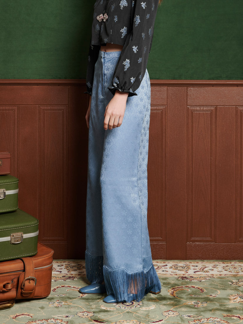 Sister Jane Miroir Fringe Trousers