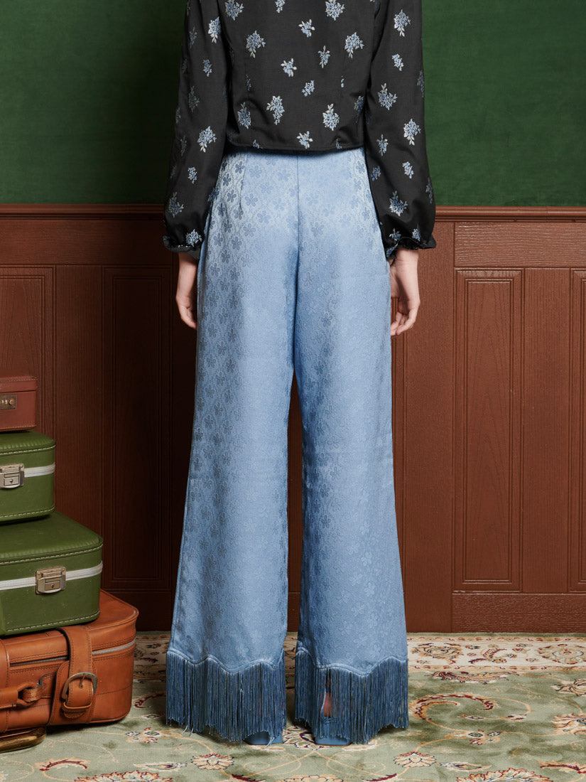 Sister Jane Miroir Fringe Trousers