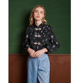 Sister Jane Onyx Floral Top