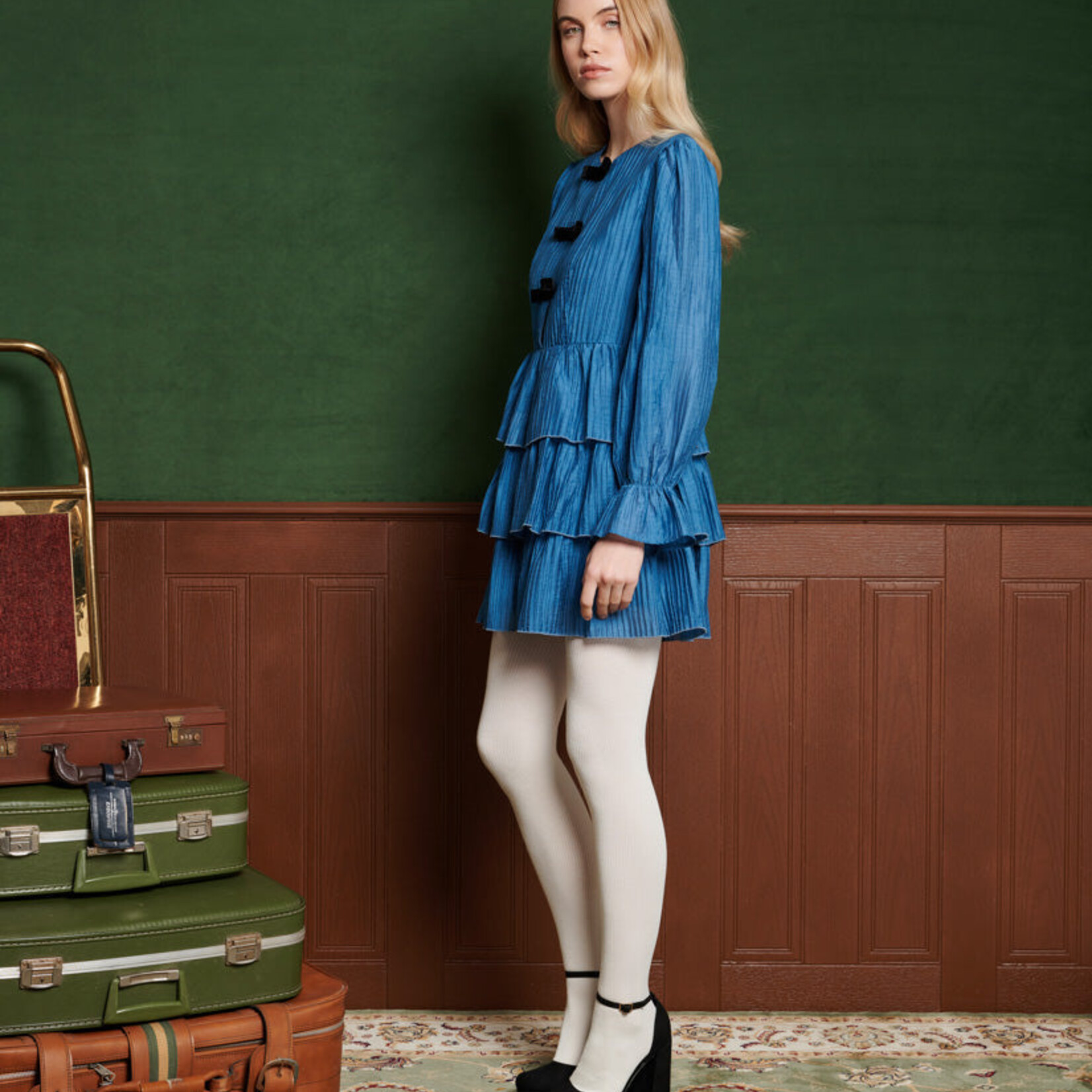 Sister Jane Viola Bow Mini Dress