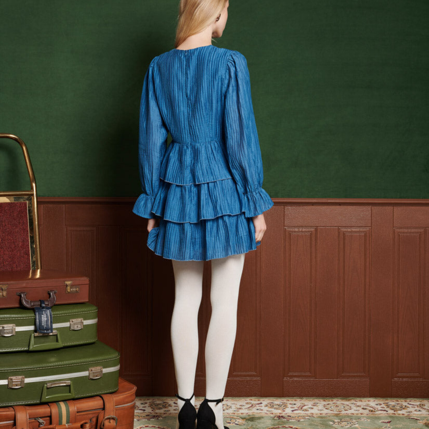 Sister Jane Viola Bow Mini Dress