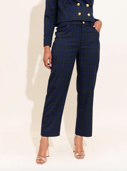 Alden Adair Remy Pant in Tartan