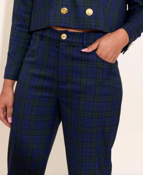 Alden Adair Remy Pant in Tartan