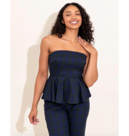 Alden Adair Melissa Top in Tartan