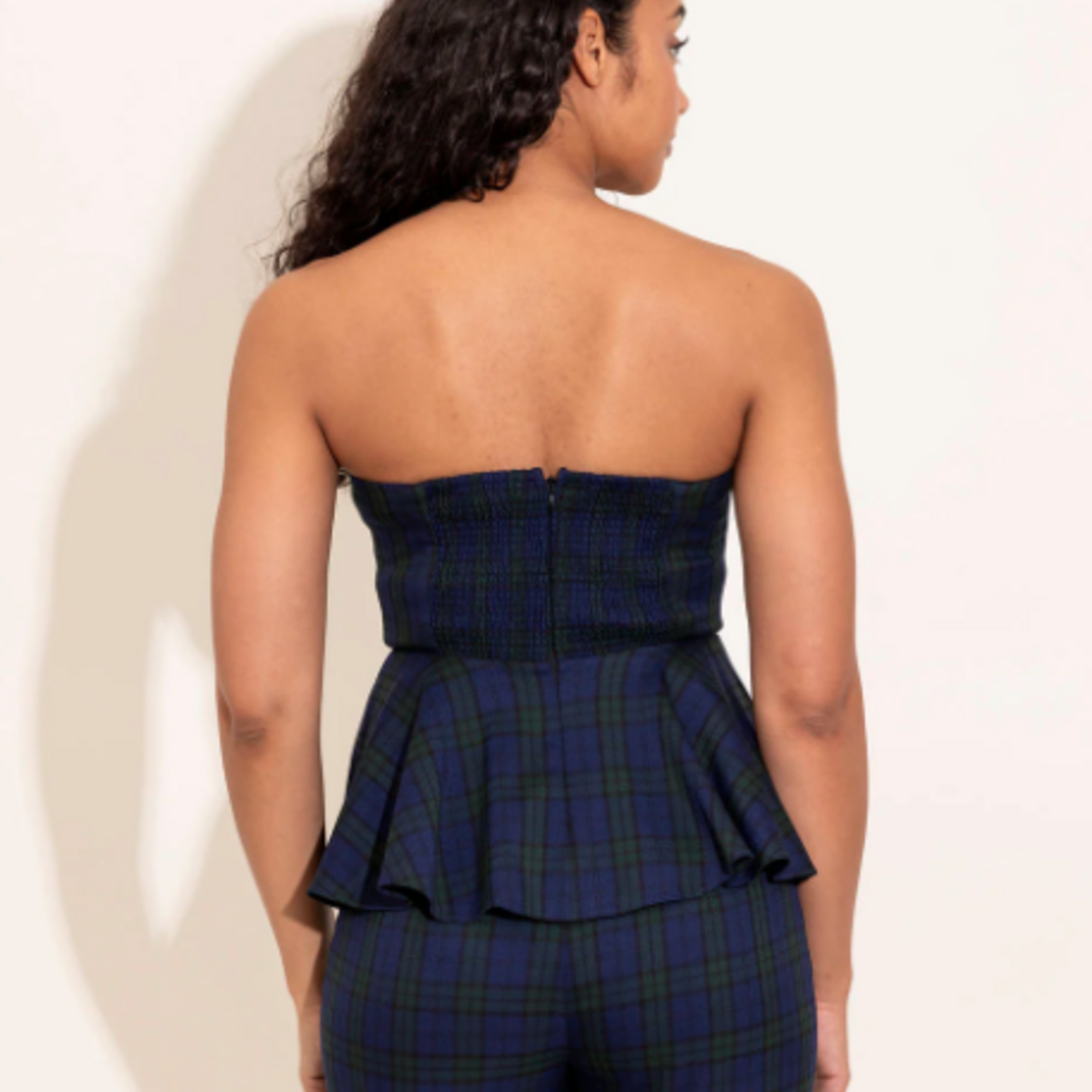 Alden Adair Melissa Top in Tartan