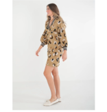 Emily McCarthy Lolli Sweater Dress - Cocoa Brushed Cheetah