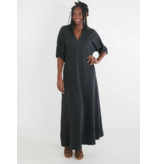 Emily McCarthy Poppy Maxi - Black French Terry