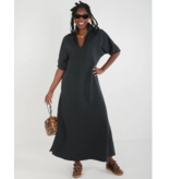 Emily McCarthy Poppy Maxi - Black French Terry
