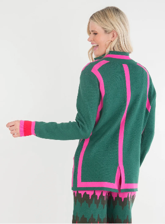 Emily McCarthy Sloane Sweater Blazer -  Jellybean
