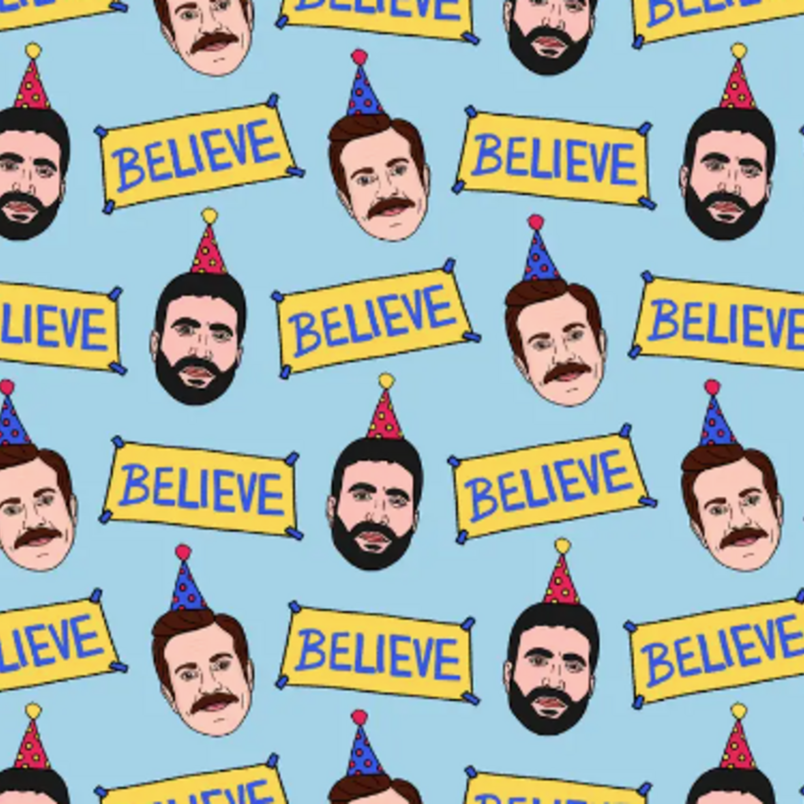 Believe Birthday Wrapping Paper Roll