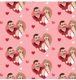 Taylor Travis Love Valentine's Wrapping Paper Roll