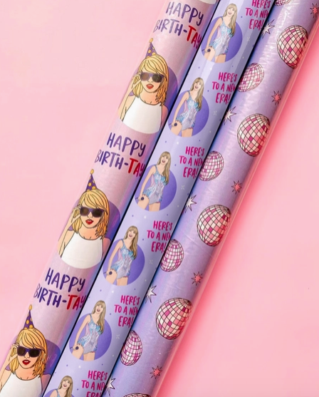 Taylor Eras Wrapping Paper Roll