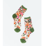Feeling Foxy Sheer Crew Sock