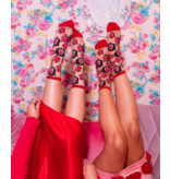 Cameo Rose Sheer Crew Sock