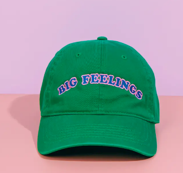 Party Mountain Paper Co Big Feelings Baseball Hat