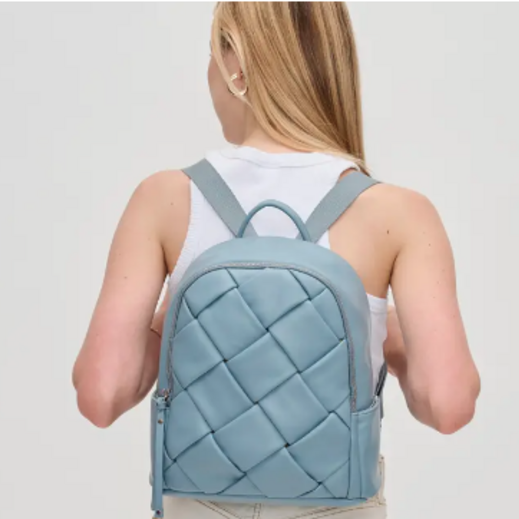 Blossom Woven Backpack