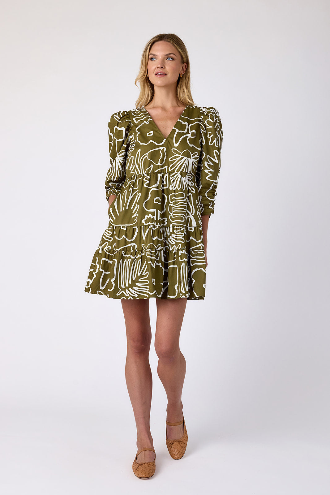 Crosby By Mollie Burch Bissy Dress Floral Studies