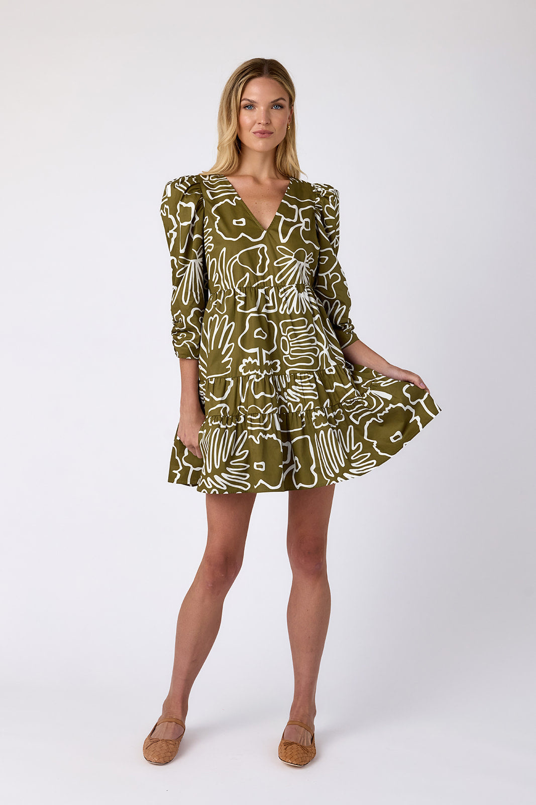 Crosby By Mollie Burch Bissy Dress Floral Studies