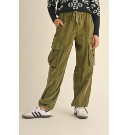 Drawstring Cargo Pants