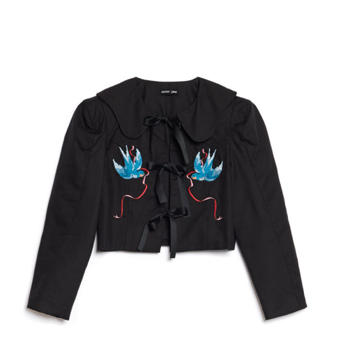 Sister Jane Turtle Dove Bow Jacket