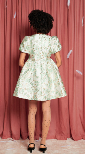 Sister Jane Eider Jacquard Mini Dress