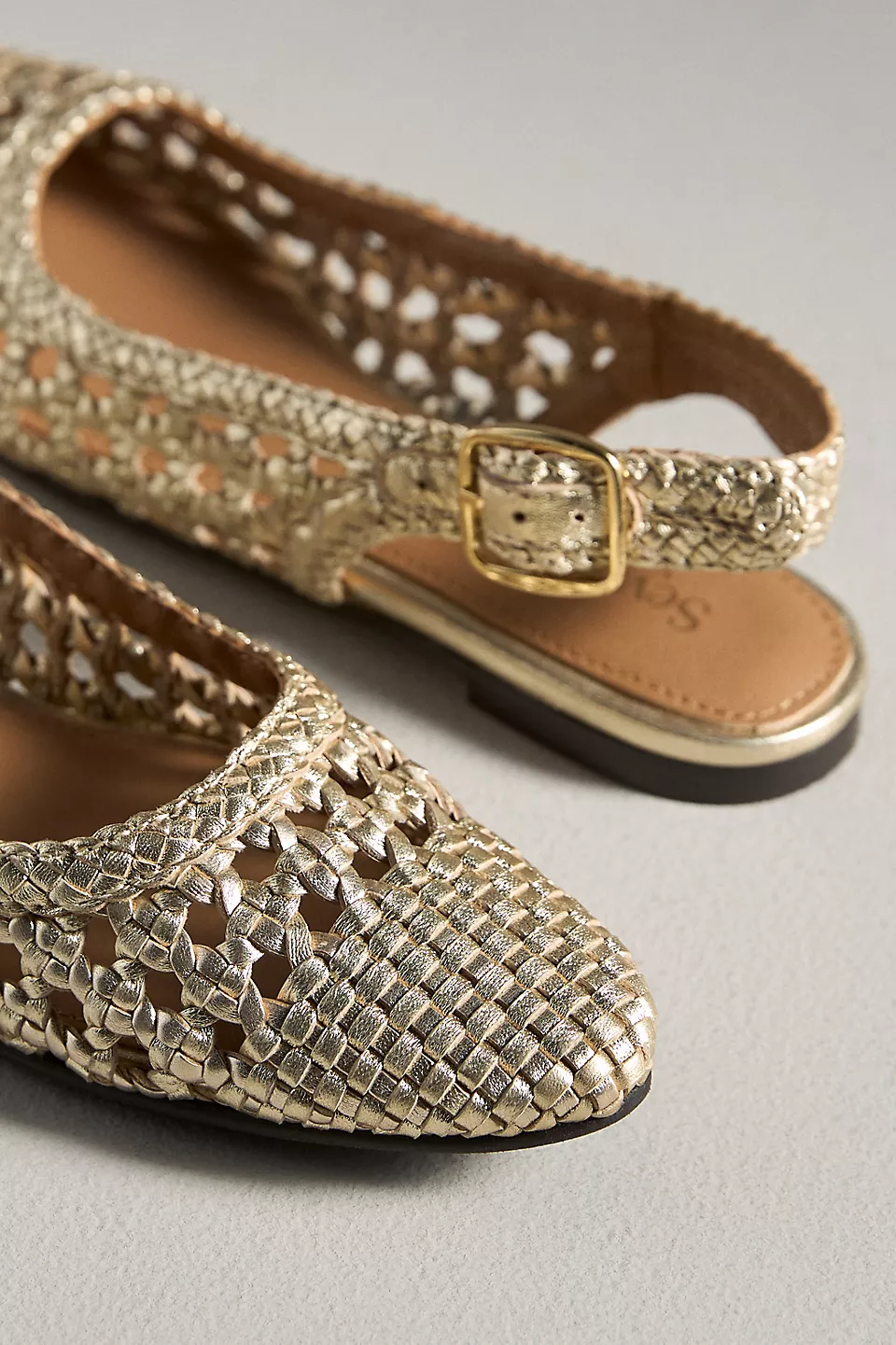 Seychelles Avalon Woven Slingback Flat