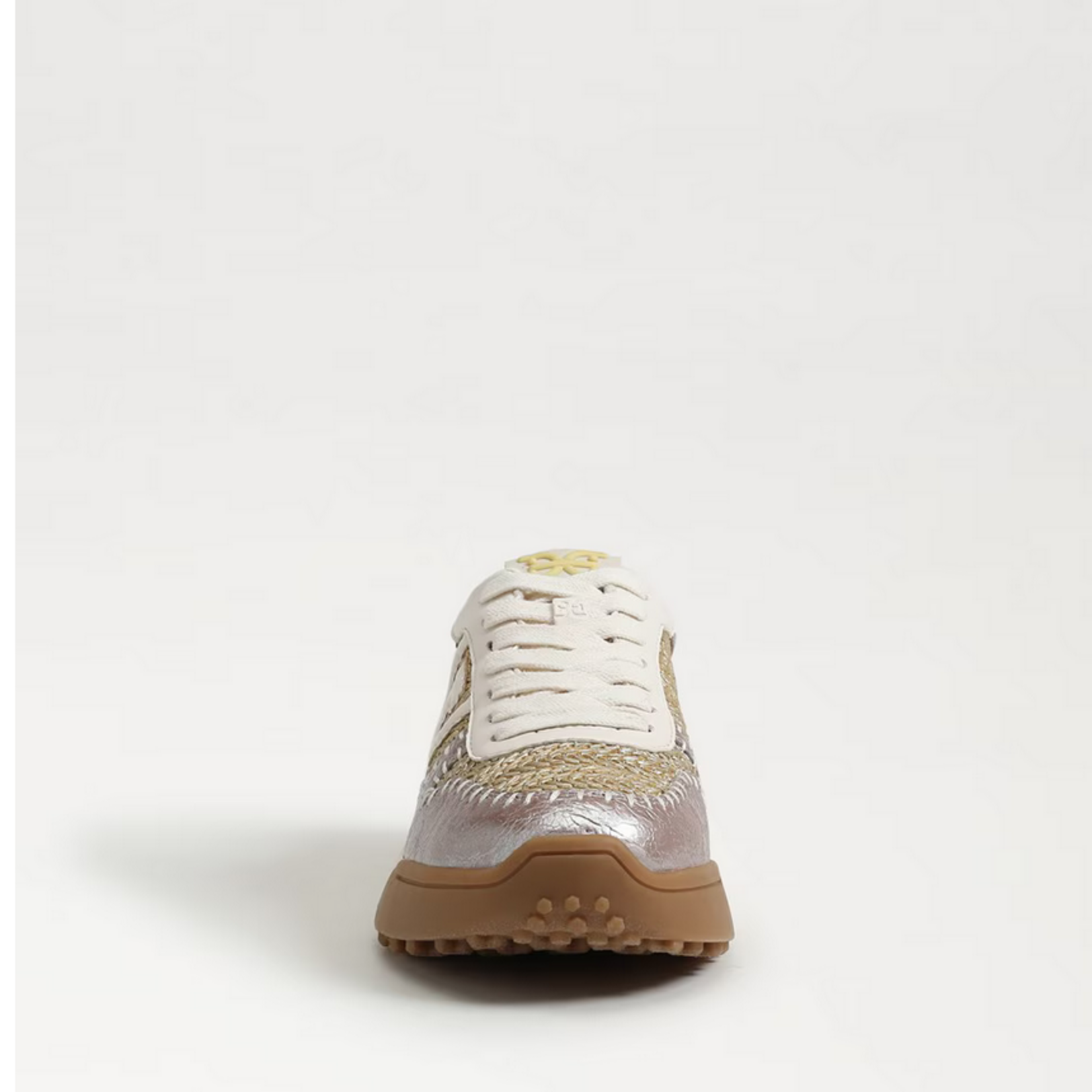 Sam Edelman Langley Woven Natural and Gold