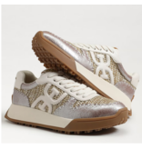 Sam Edelman Langley Woven Natural and Gold