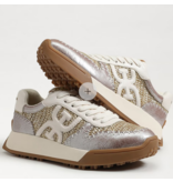 Sam Edelman Langley Woven Natural and Gold