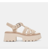 Dolce Vita Latice Sandals Oatmeal Knit