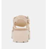 Dolce Vita Latice Sandals Oatmeal Knit