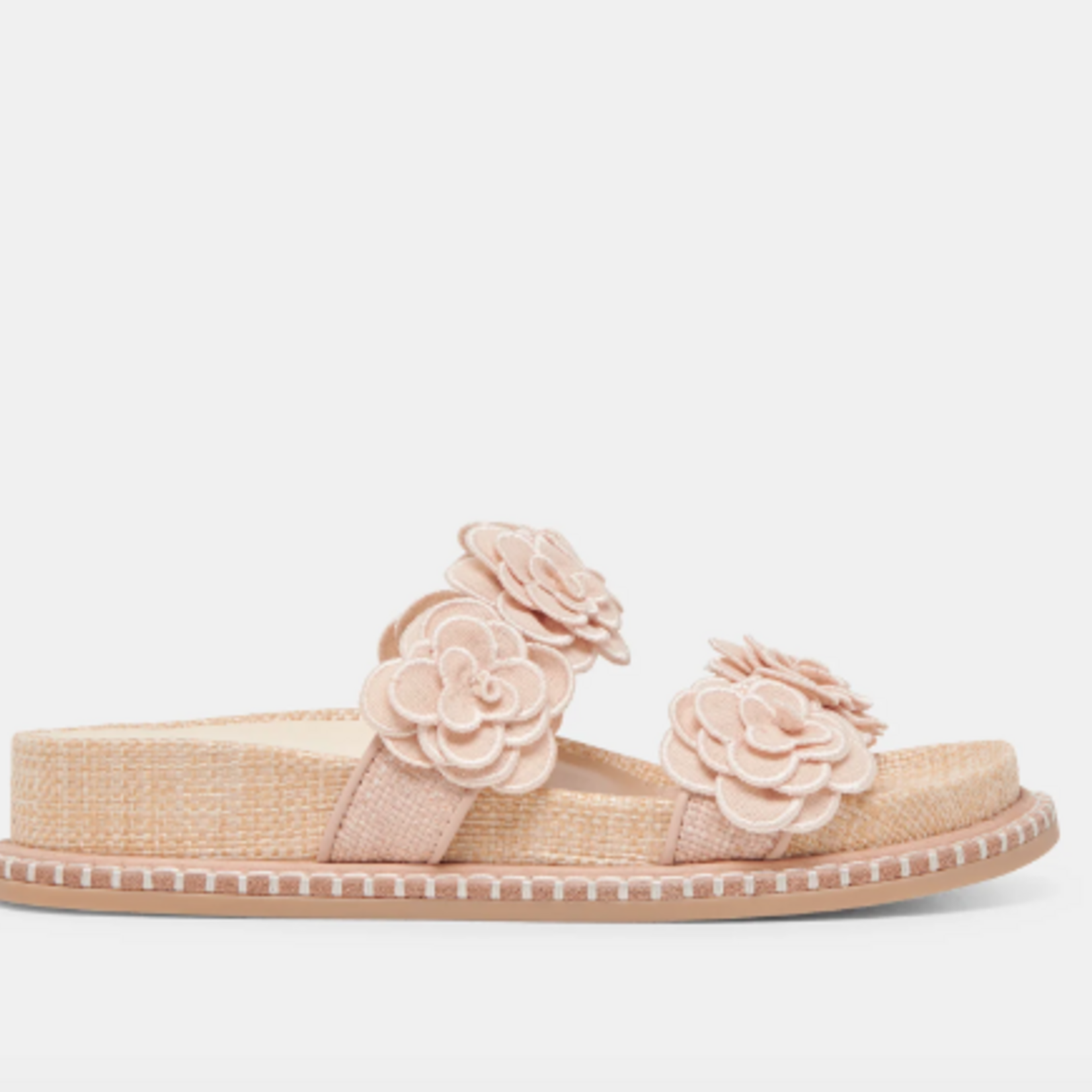 Dolce Vita Sherla Sandals Praline Raffia