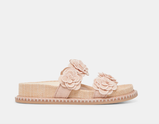 Dolce Vita Sherla Sandals Praline Raffia