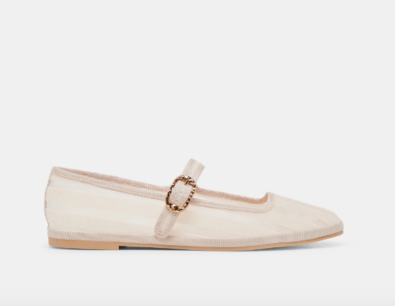Dolce Vita Tameka Stripe Mesh Flat