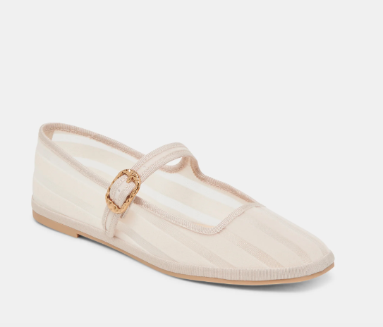 Dolce Vita Tameka Stripe Mesh Flat