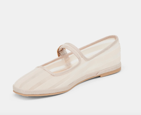 Dolce Vita Tameka Stripe Mesh Flat