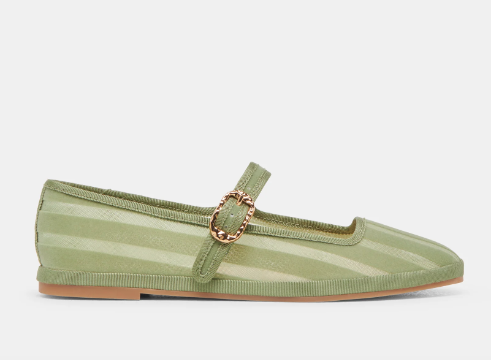 Dolce Vita Tameka Stripe Mesh Flat